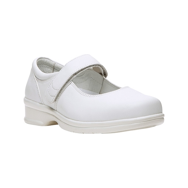 MJL White - Ladies Orthopaedic Extra depth orthotic friendly walking shoe